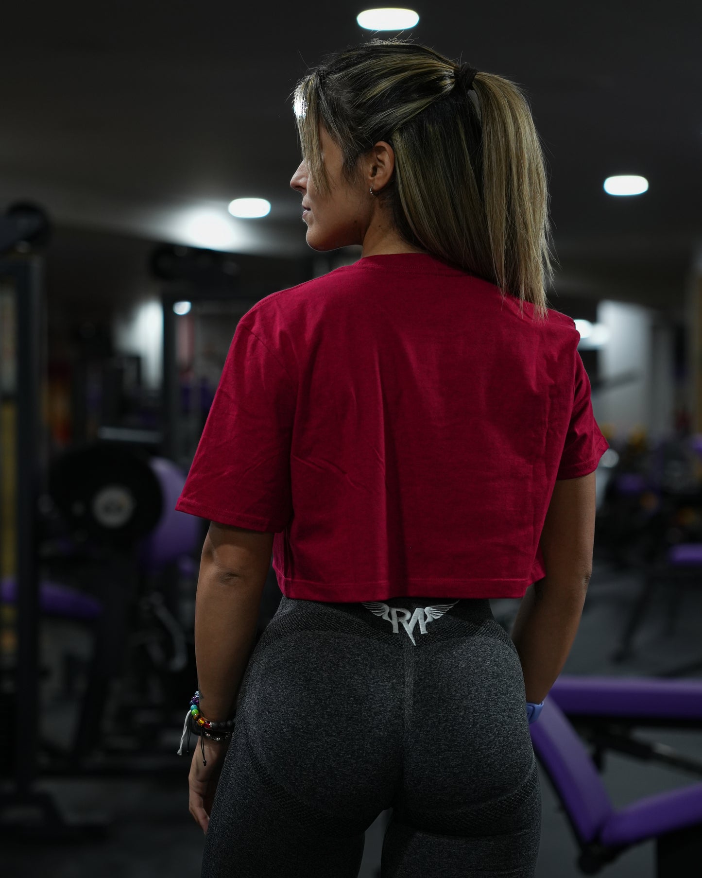 TSHIRT CROPPED "RM"