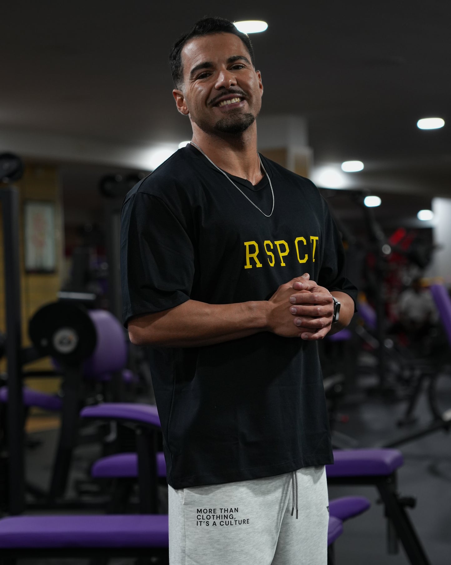 T-SHIRT OVERSIZED "RSPCT"