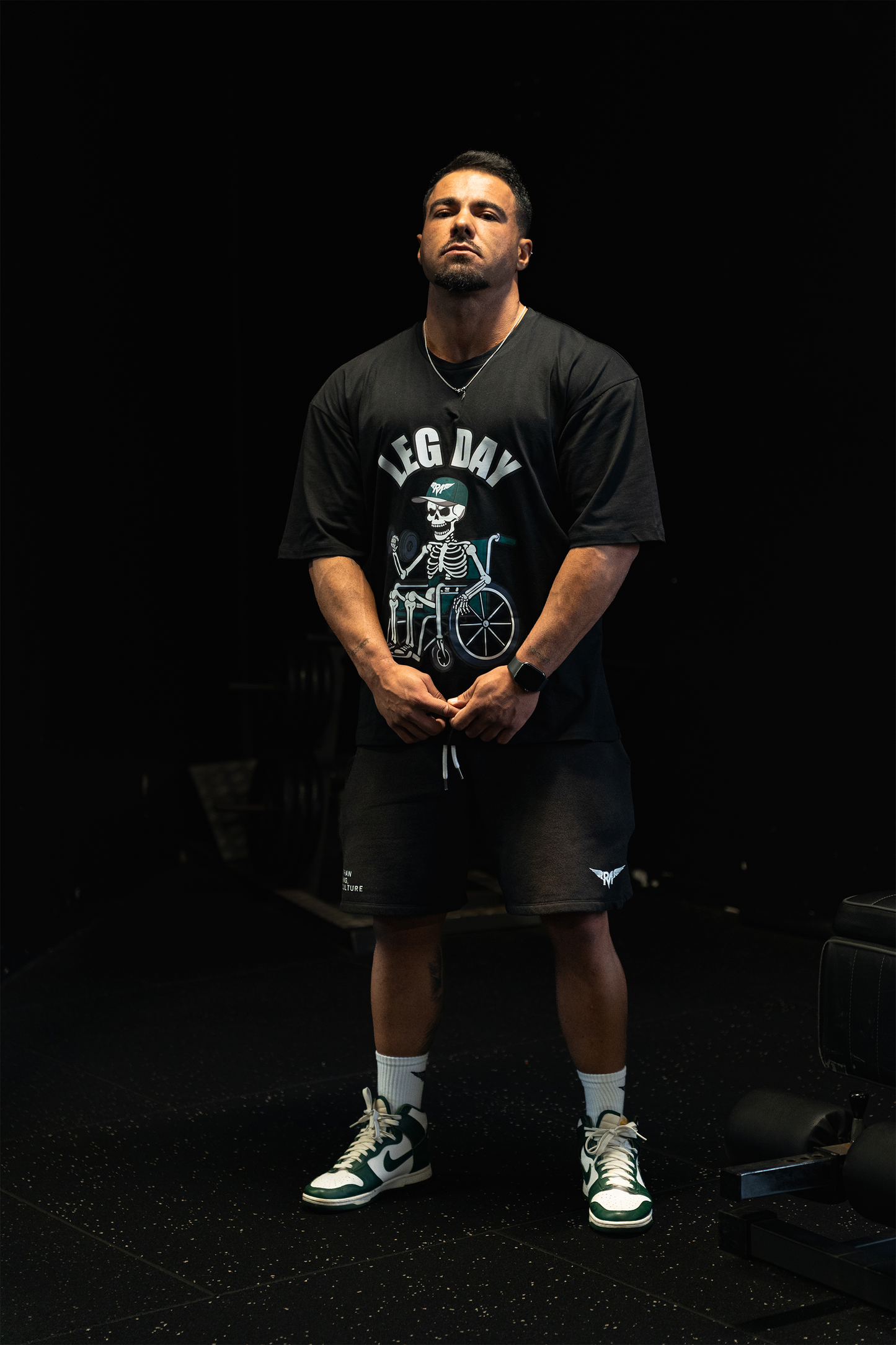 T-SHIRT OVERSIZED LEG DAY