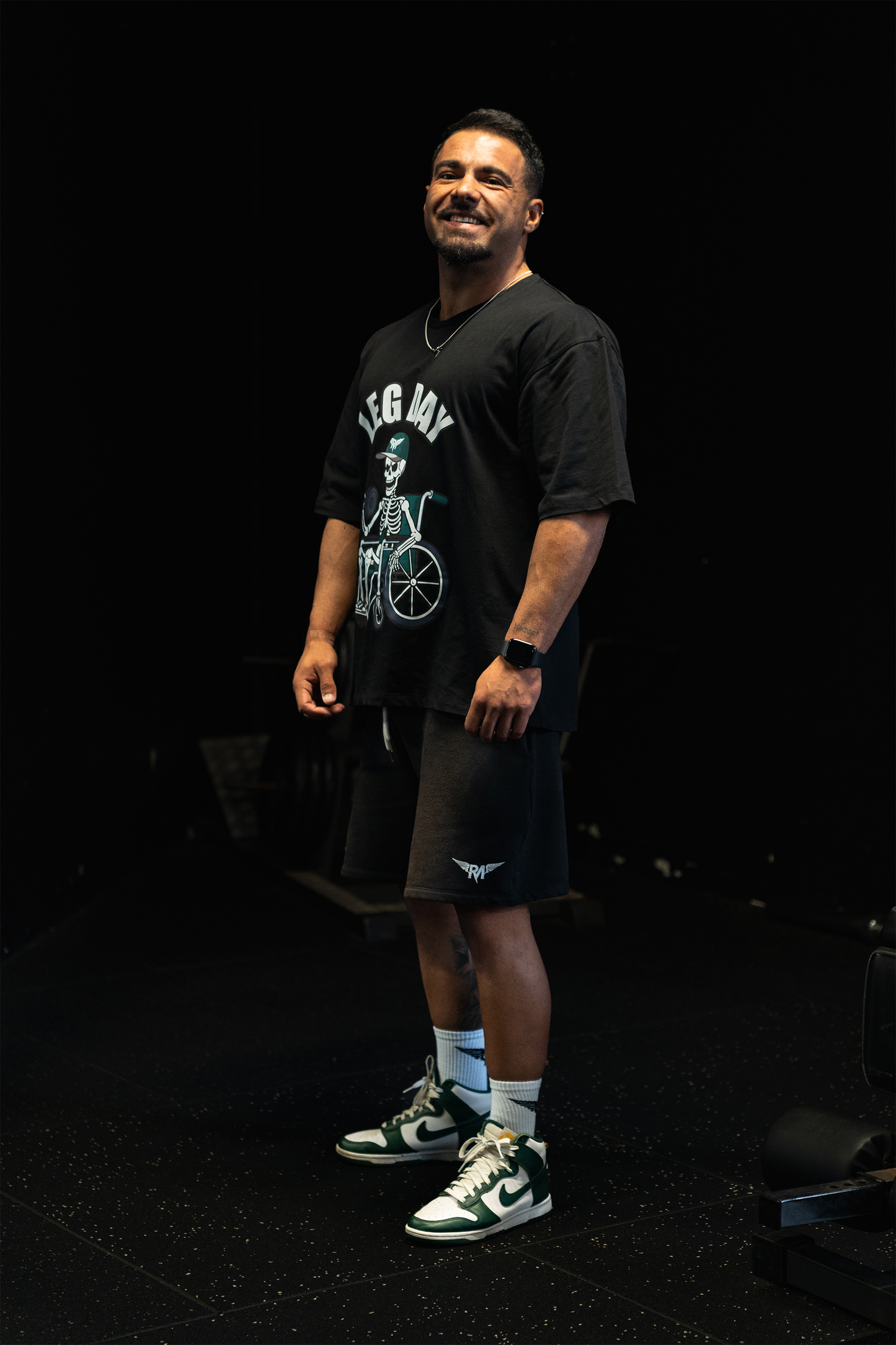 T-SHIRT OVERSIZED LEG DAY