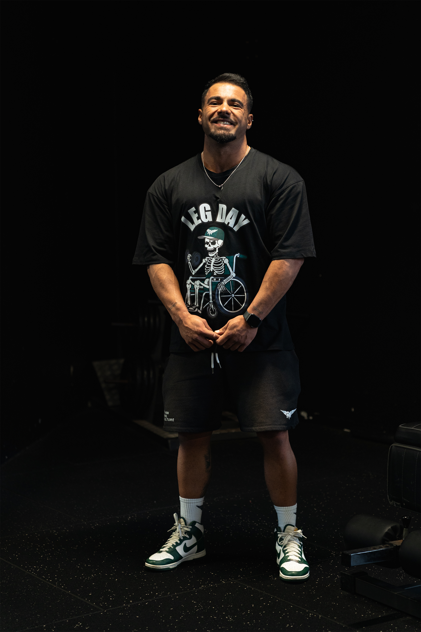 T-SHIRT OVERSIZED LEG DAY