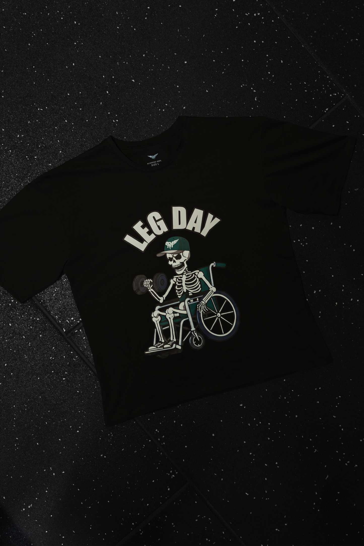 T-SHIRT OVERSIZED LEG DAY